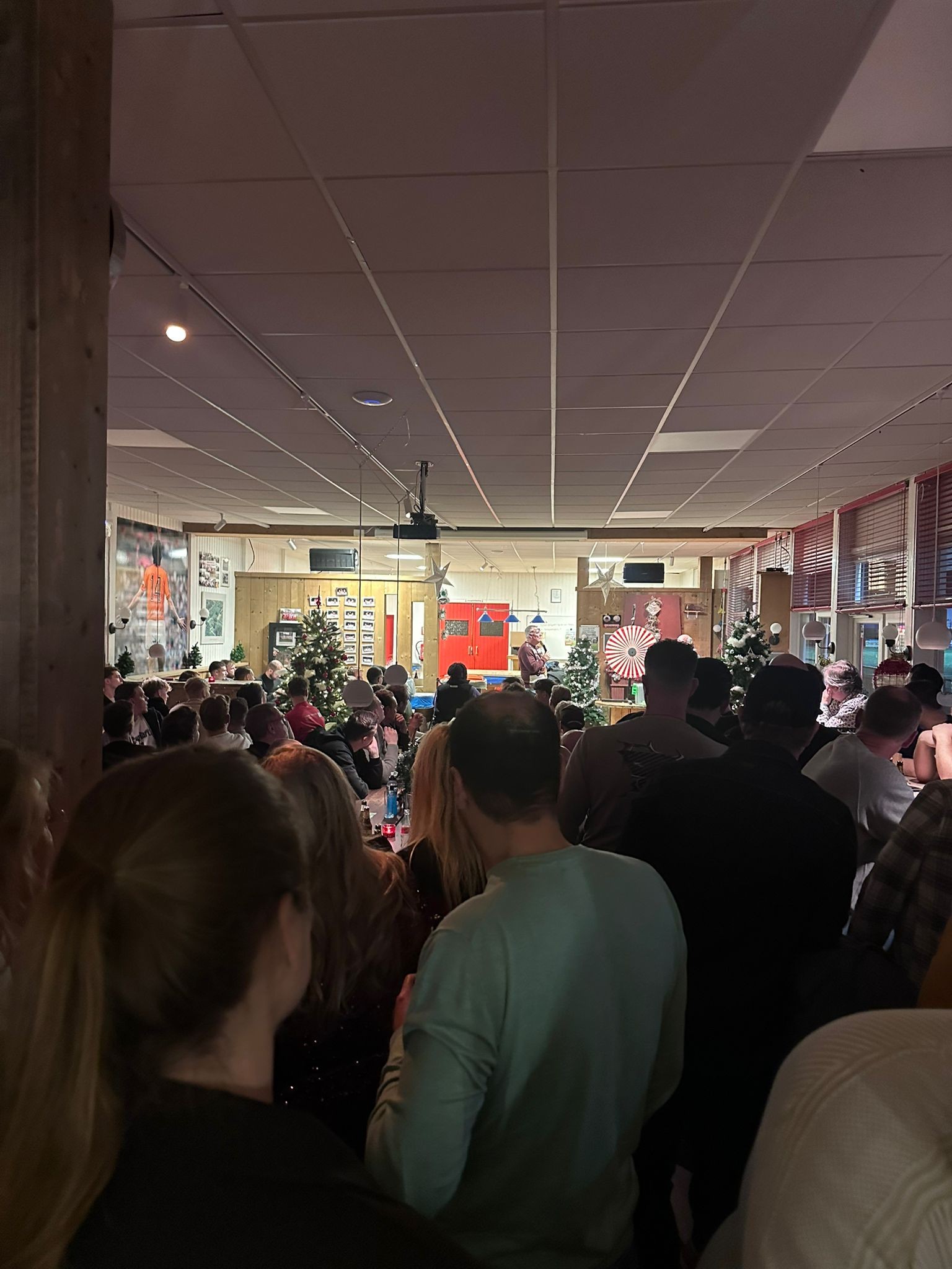 Kerstrad passend slot van het jaar