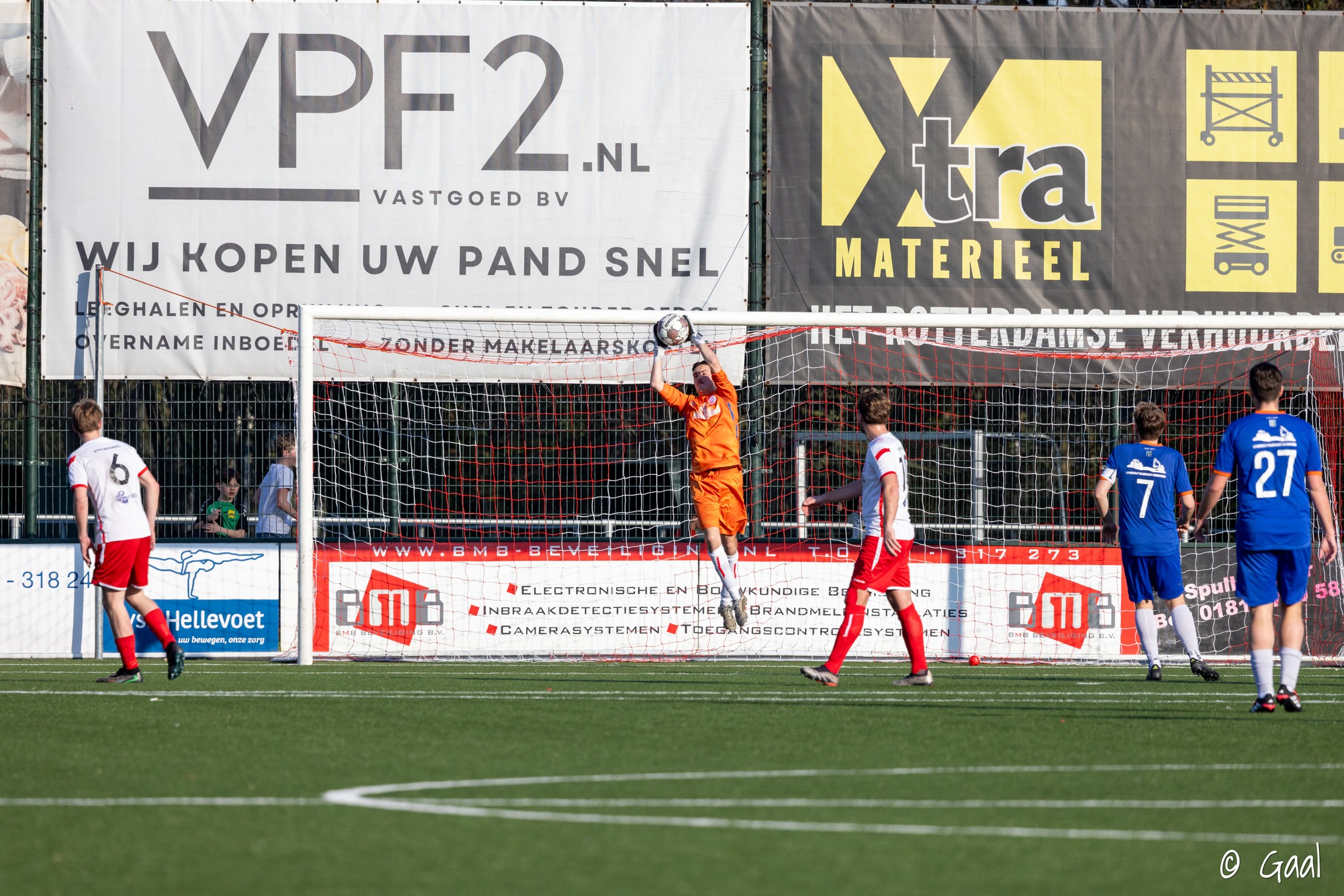 Devin Maasbach houdt ook tegen Zuidland de  nul