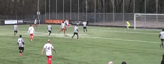 Vroeg tegendoelpunt deert Hellevoetsluis niet