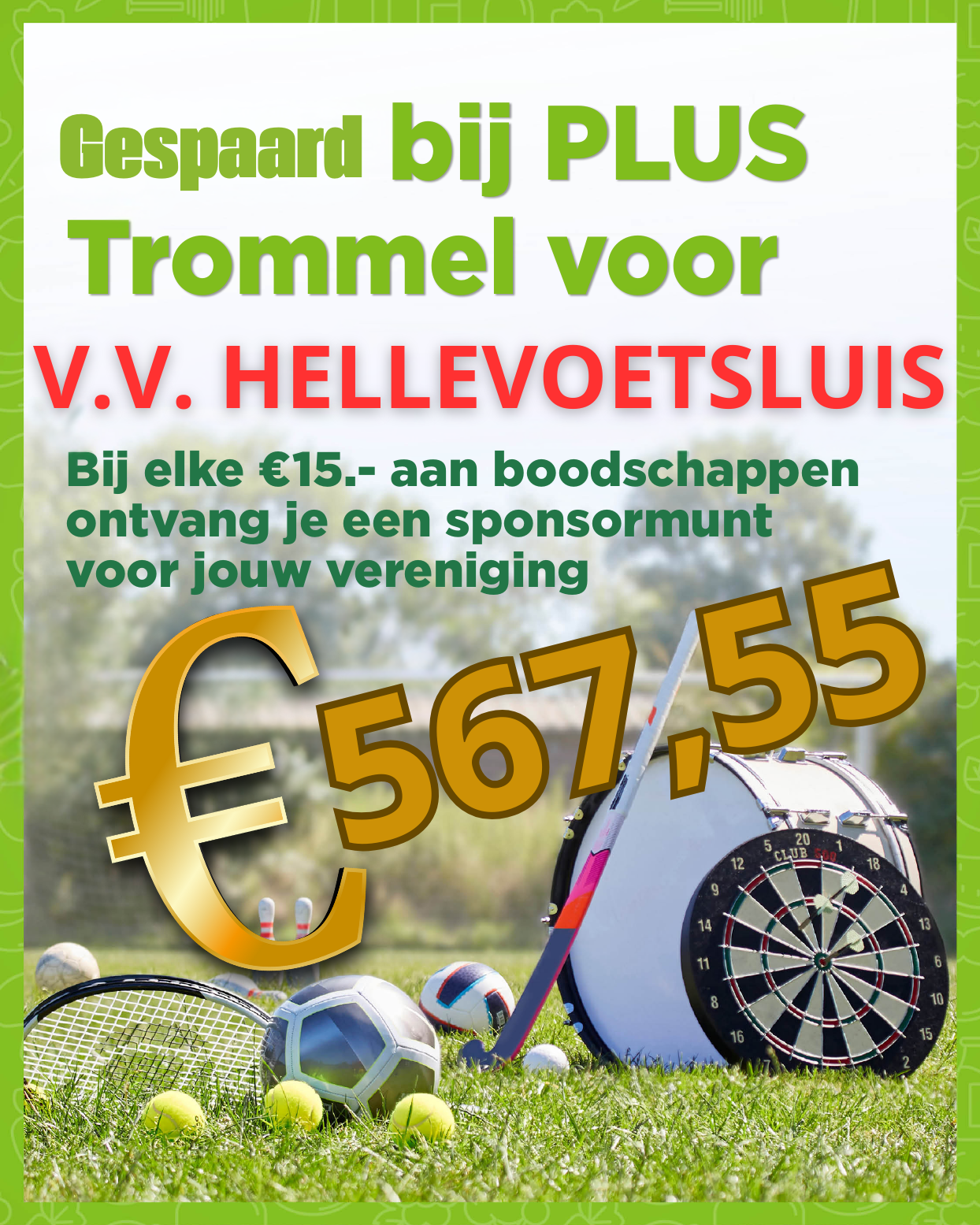 Mooie opbrengst spaaractie PLUS Trommel